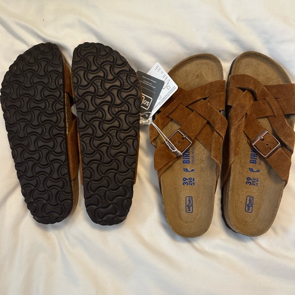 Birkenstock Lugano Soft Footbed Mink Suede 38 & 39 - Picture 2 of 4